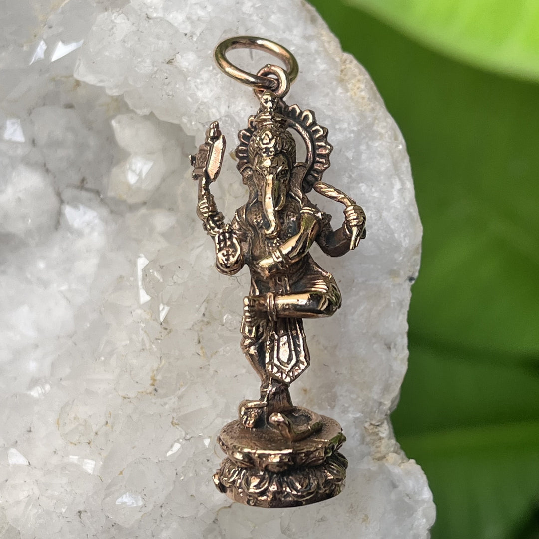 Pendant Bronze Ganesha 5.0 cm