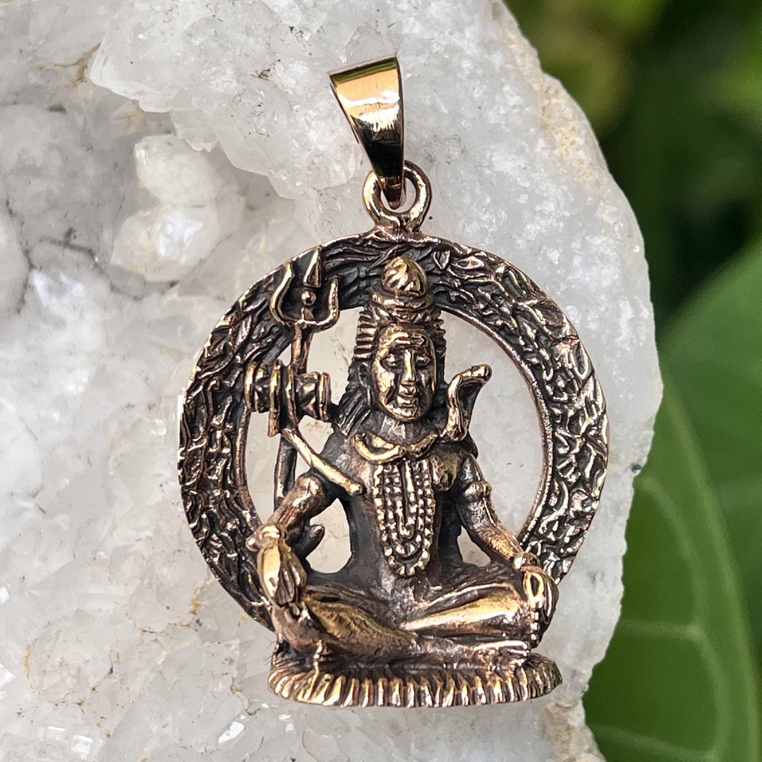 Pendant Bronze Shiva 3.7 cm