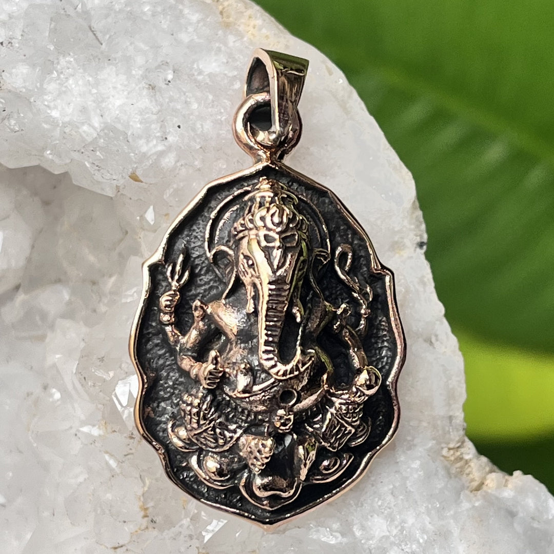 Pendant Bronze Ganesha 4.0 cm