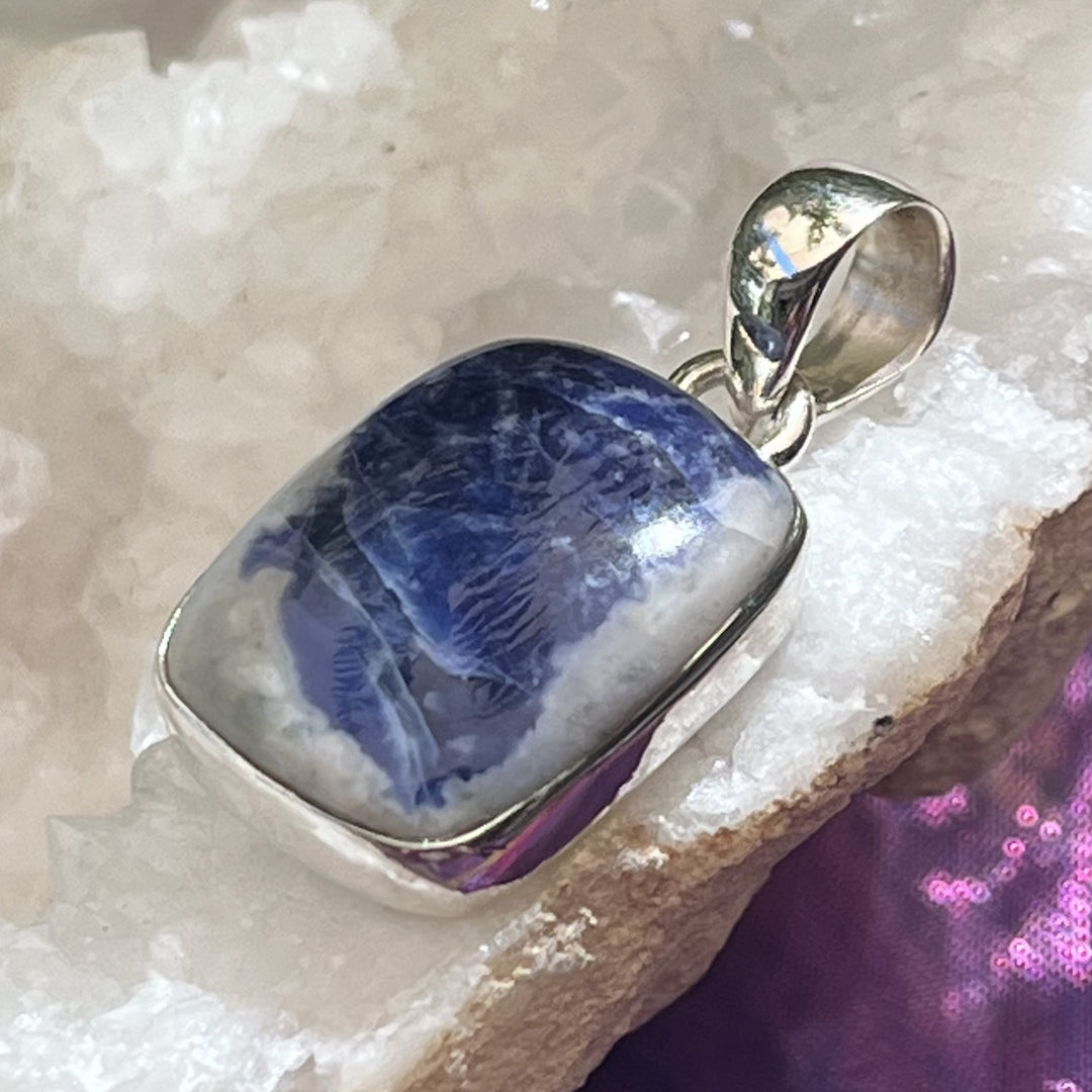 Pendant Sodalite Rectangle 3.1 cm