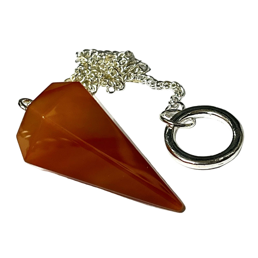 Pendulum Carnelian Six Sided | Carpe Diem With Remi