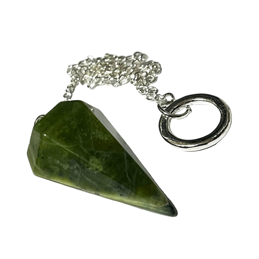 Pendulum Jade Nephrite Six Sided | Carpe Diem With Remi