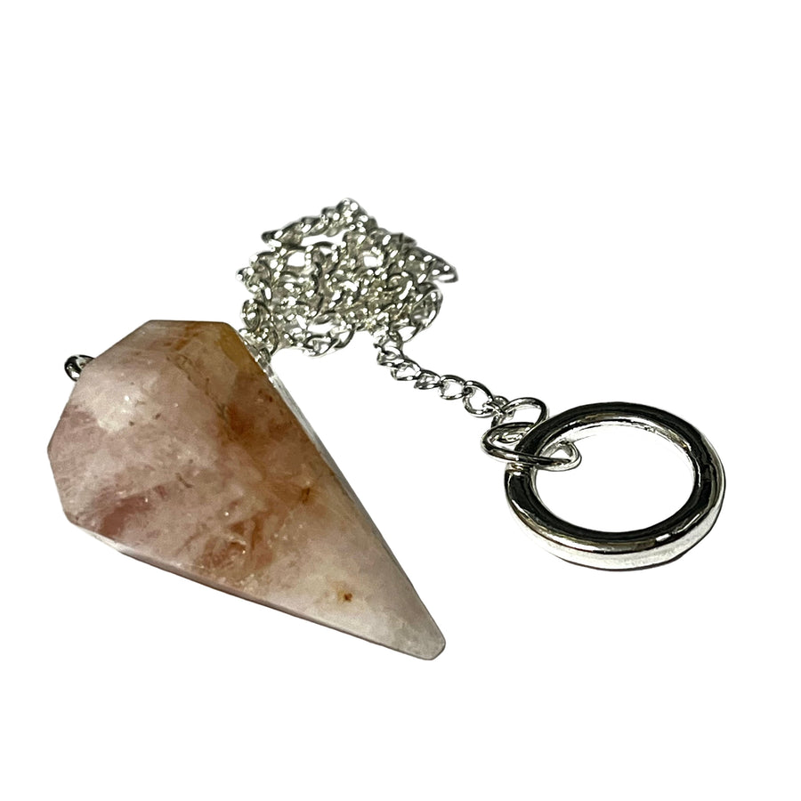 Pendulum Morganite Six Sided | Carpe Diem With Remi
