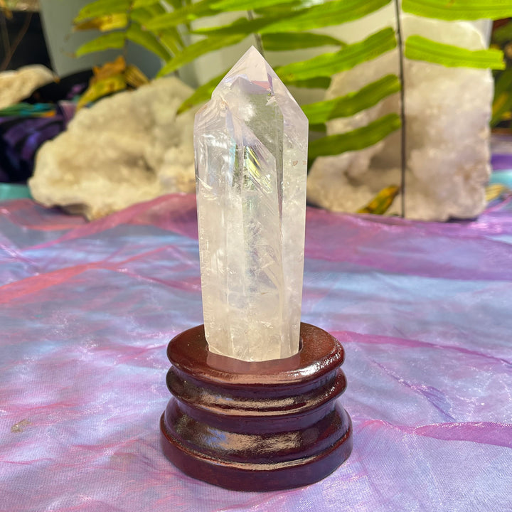 Clear Quartz Twin Point with Lightbeams | Carpe Diem With Remi
