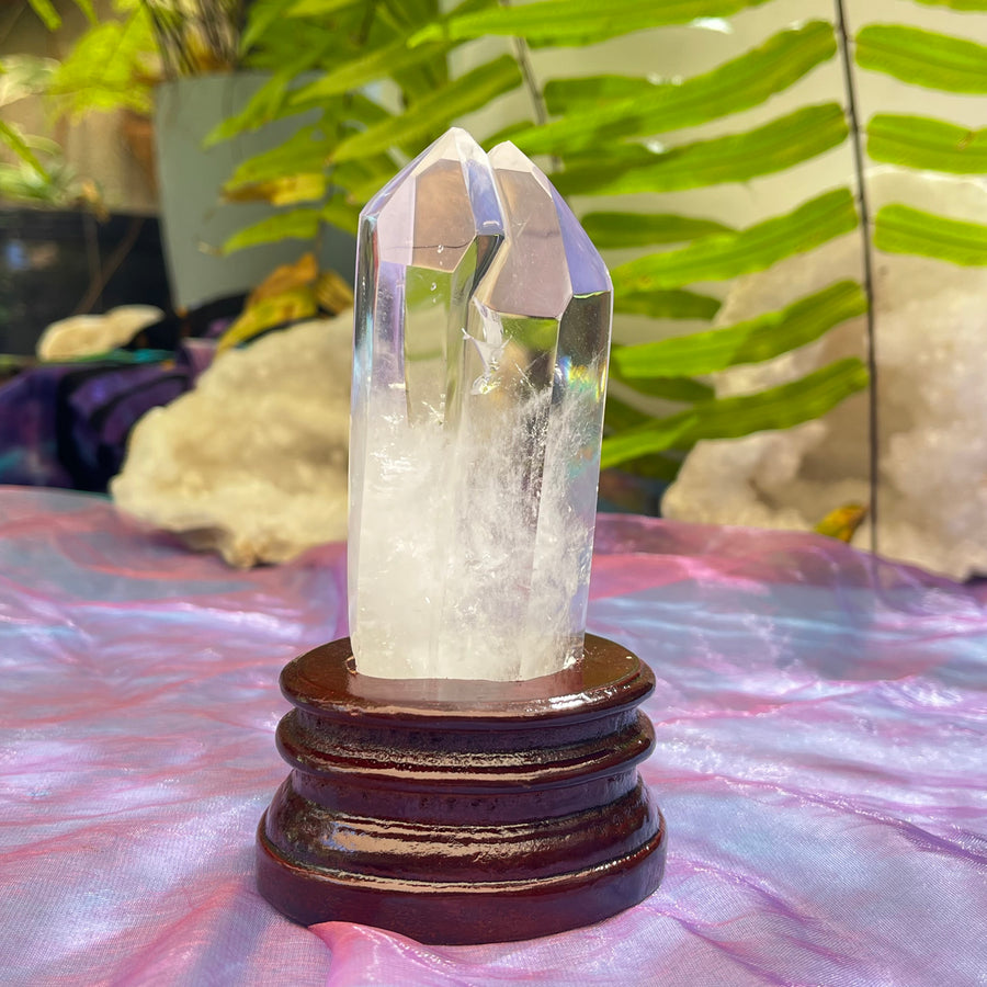 Clear Quartz Twin Point Male/Female Rainbows | Carpe Diem With Remi