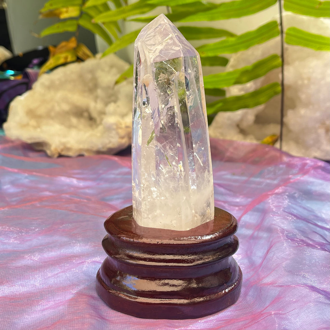 Clear Quartz Twin Light and Rainbows | Carpe Diem With Remi