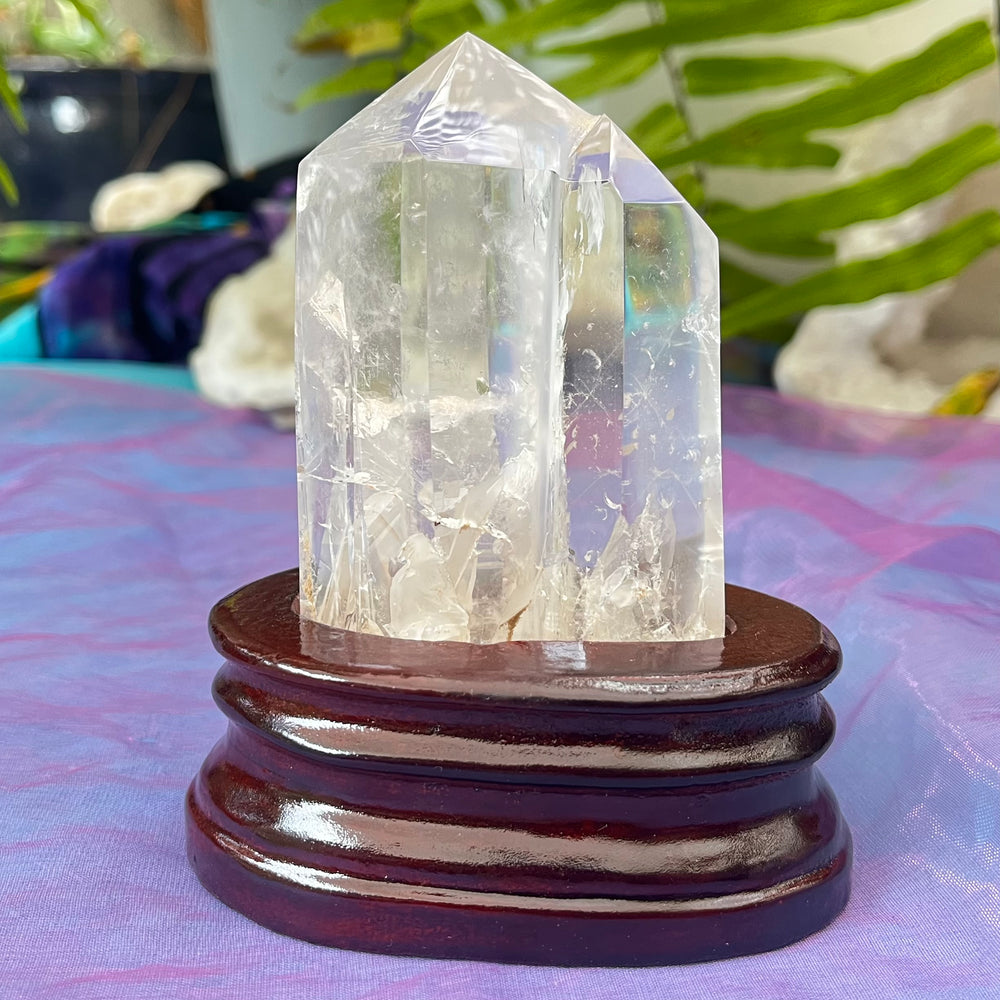 Clear Quartz Twin Point Starry Being | Carpe Diem With Remi