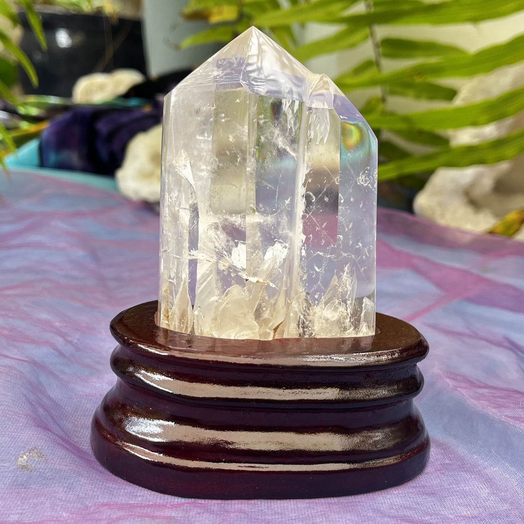 Clear Quartz Twin Point Starry Being | Carpe Diem With Remi