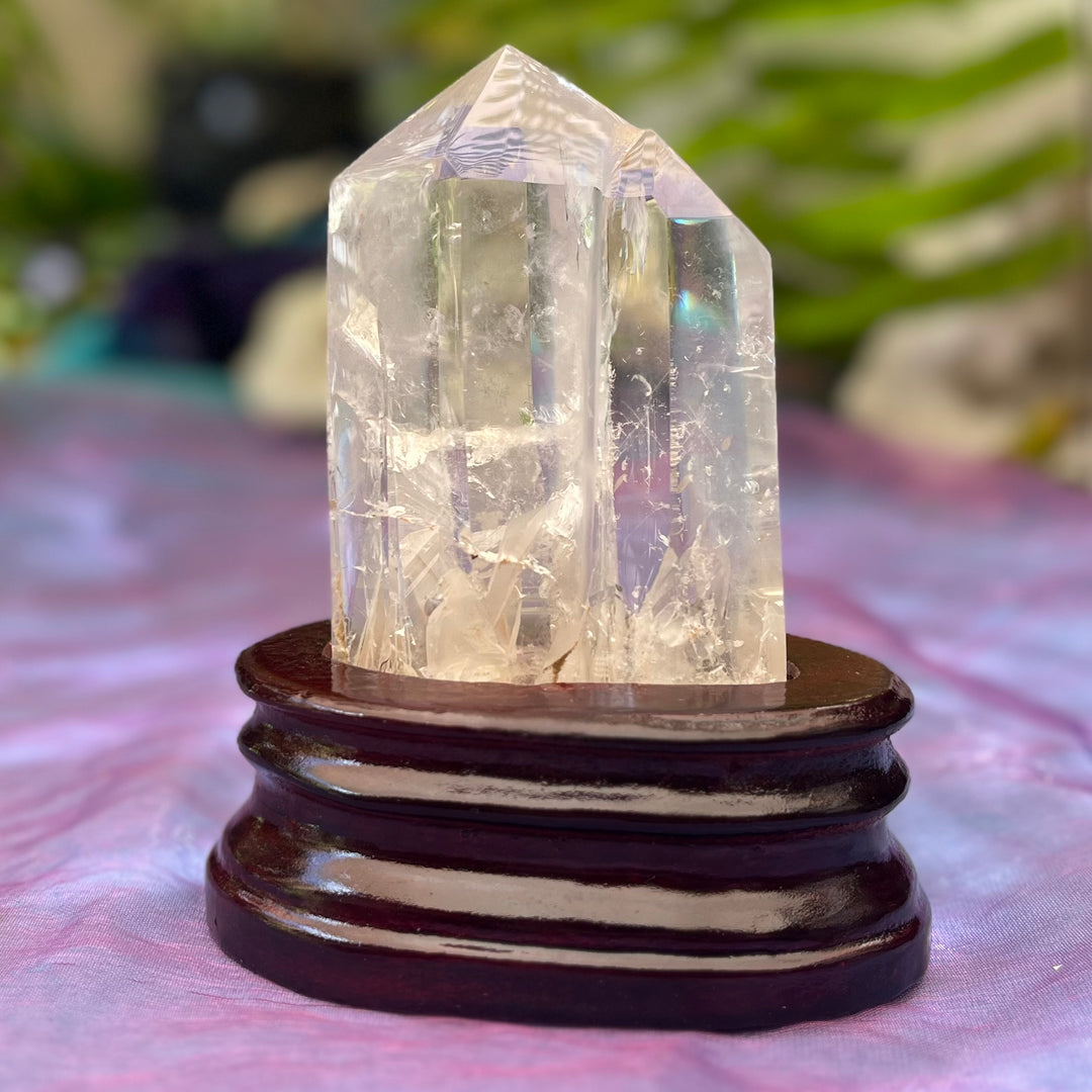 Clear Quartz Twin Point Starry Being | Carpe Diem With Remi