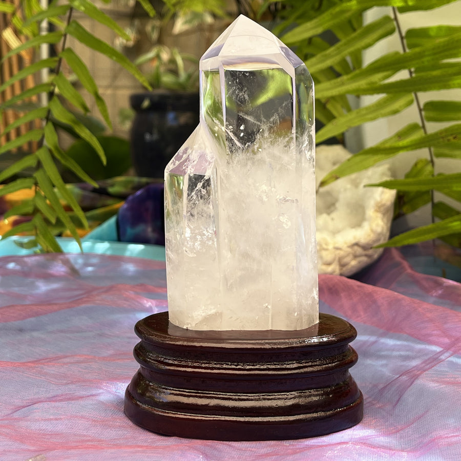 Clear Quartz Twin Male Female / Clarity | Carpe Diem With Remi