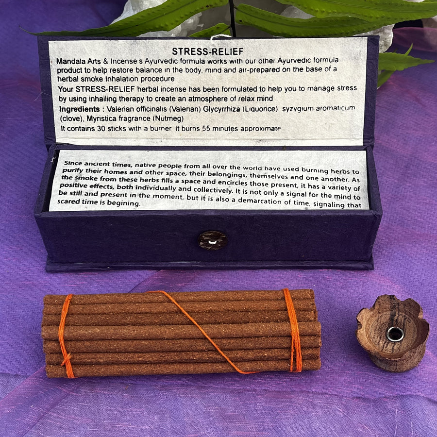 Himalayan Herbal Incense Valerian Stress-Relief | Carpe Diem With Remi