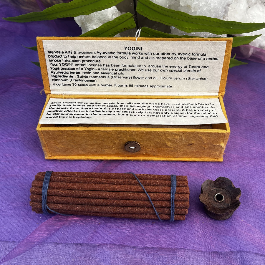 Himalayan Herbal Incense Rosemary Yogi | Carpe Diem With Remi