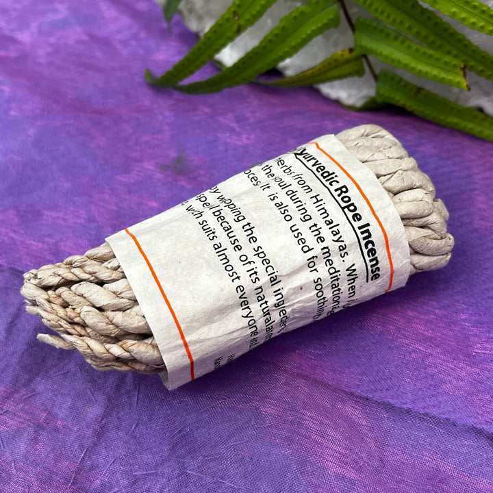 Ayurvedic Rope Incense Herbal | Carpe Diem With Remi