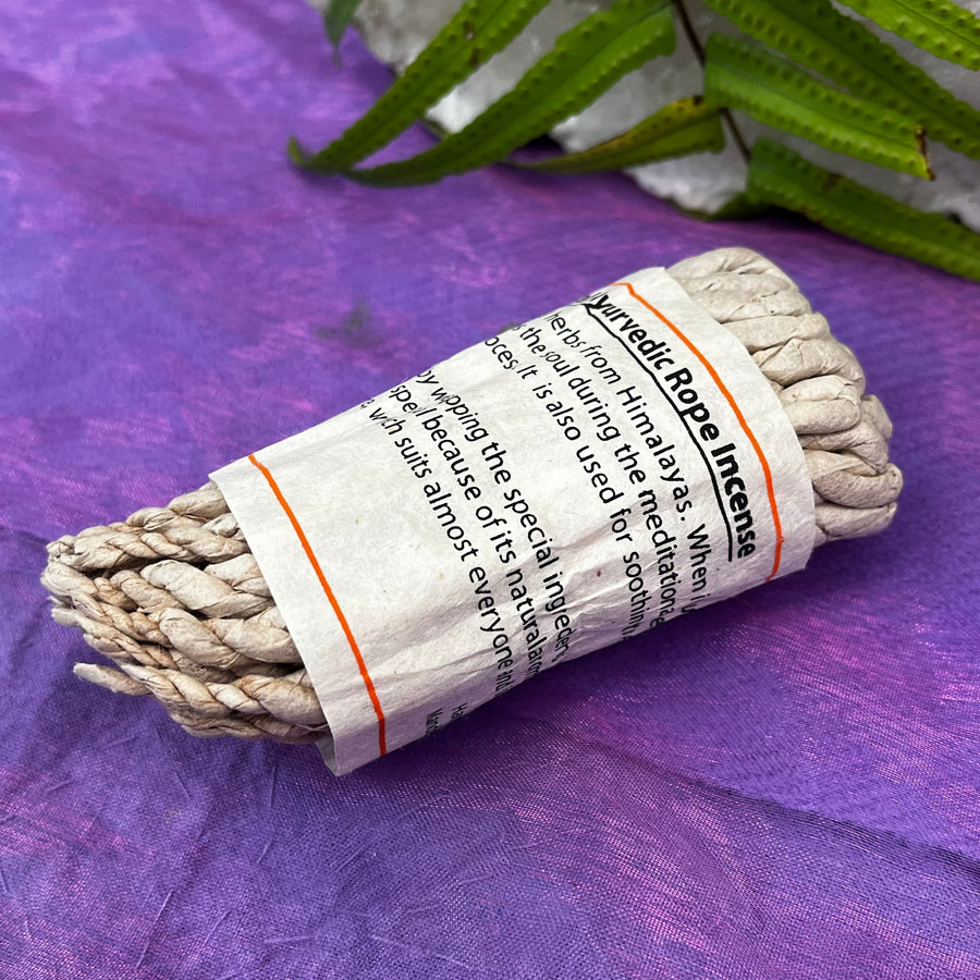 Ayurvedic Rope Incense Herbal | Carpe Diem With Remi