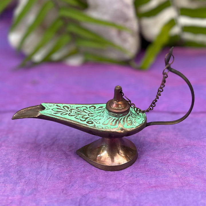 Genie Lamp Brass | Carpe Diem with Remi