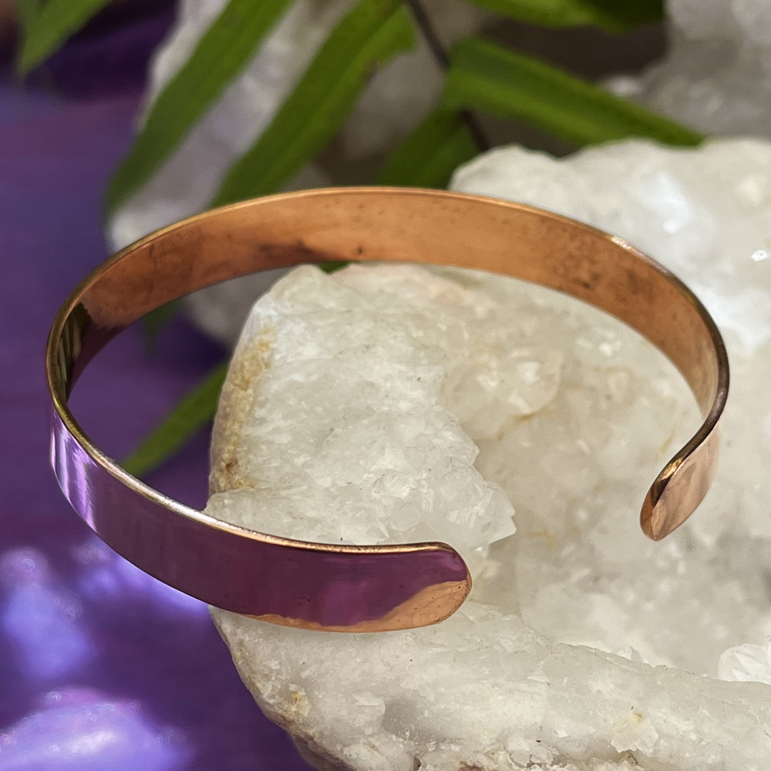 Bracelet Copper Cuff Flat