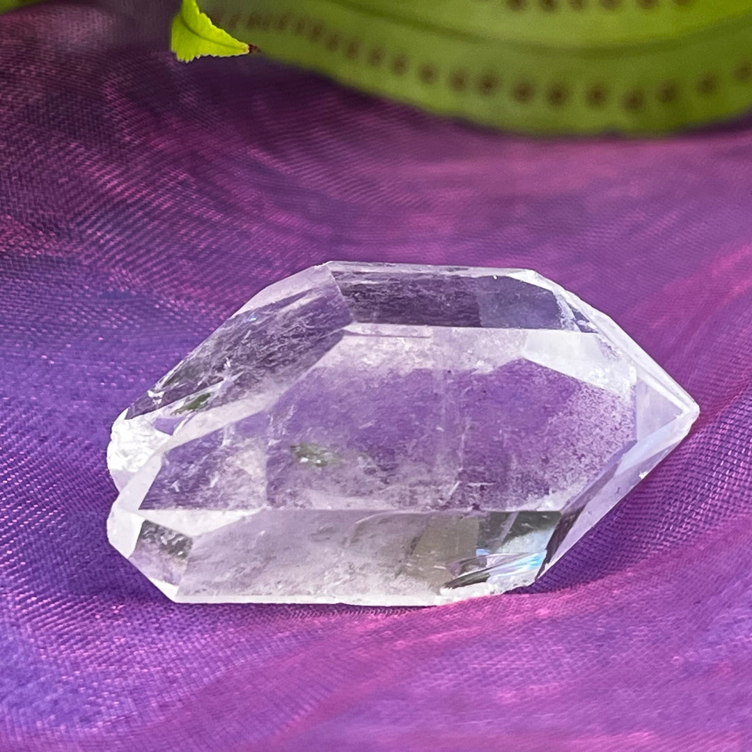 Point Clear Quartz Double Terminated Twin | Carpe Diem With Remi