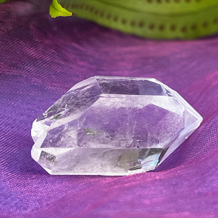 Point Clear Quartz Double Terminated Twin | Carpe Diem With Remi