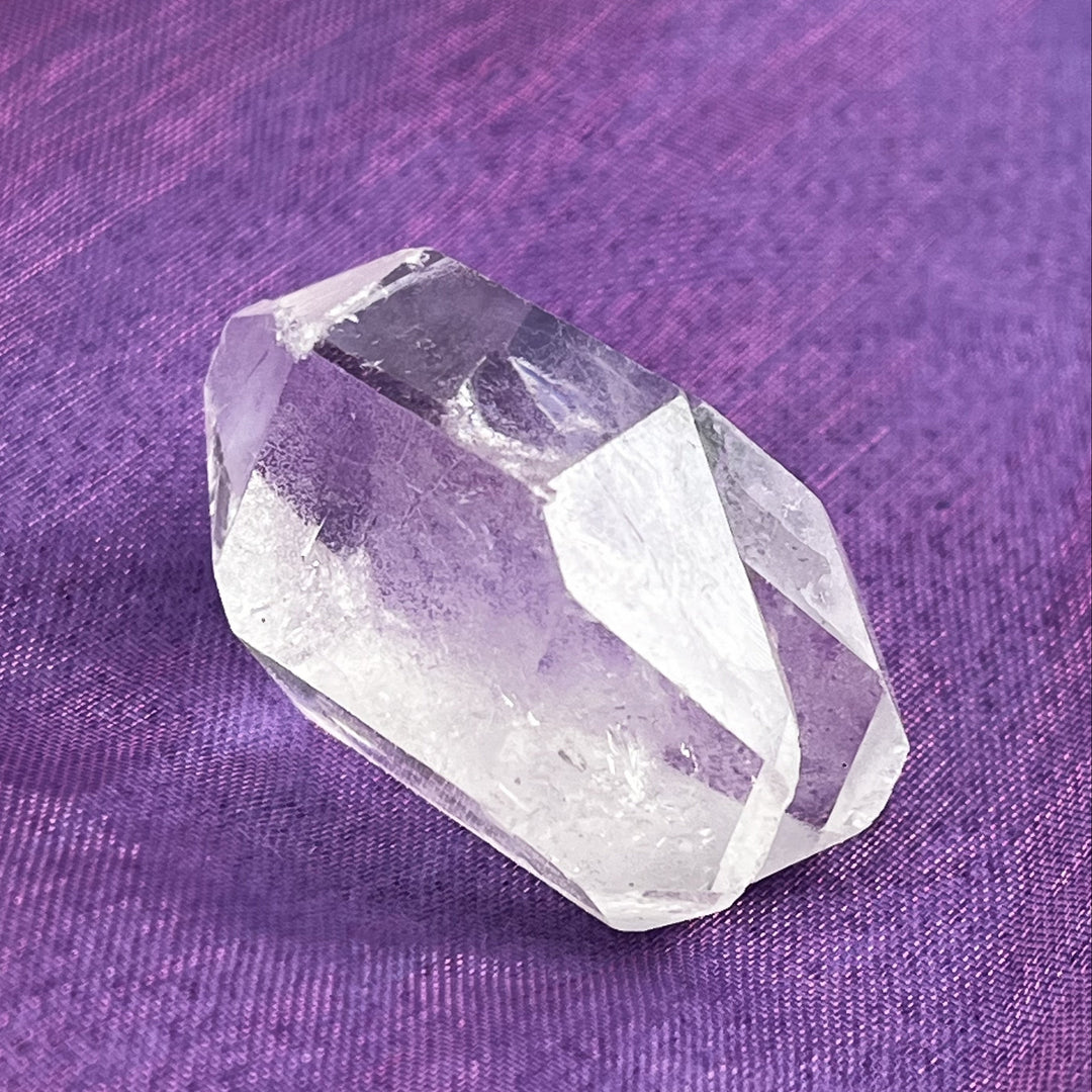 Point Clear Quartz Double Terminated Twin | Carpe Diem With Remi