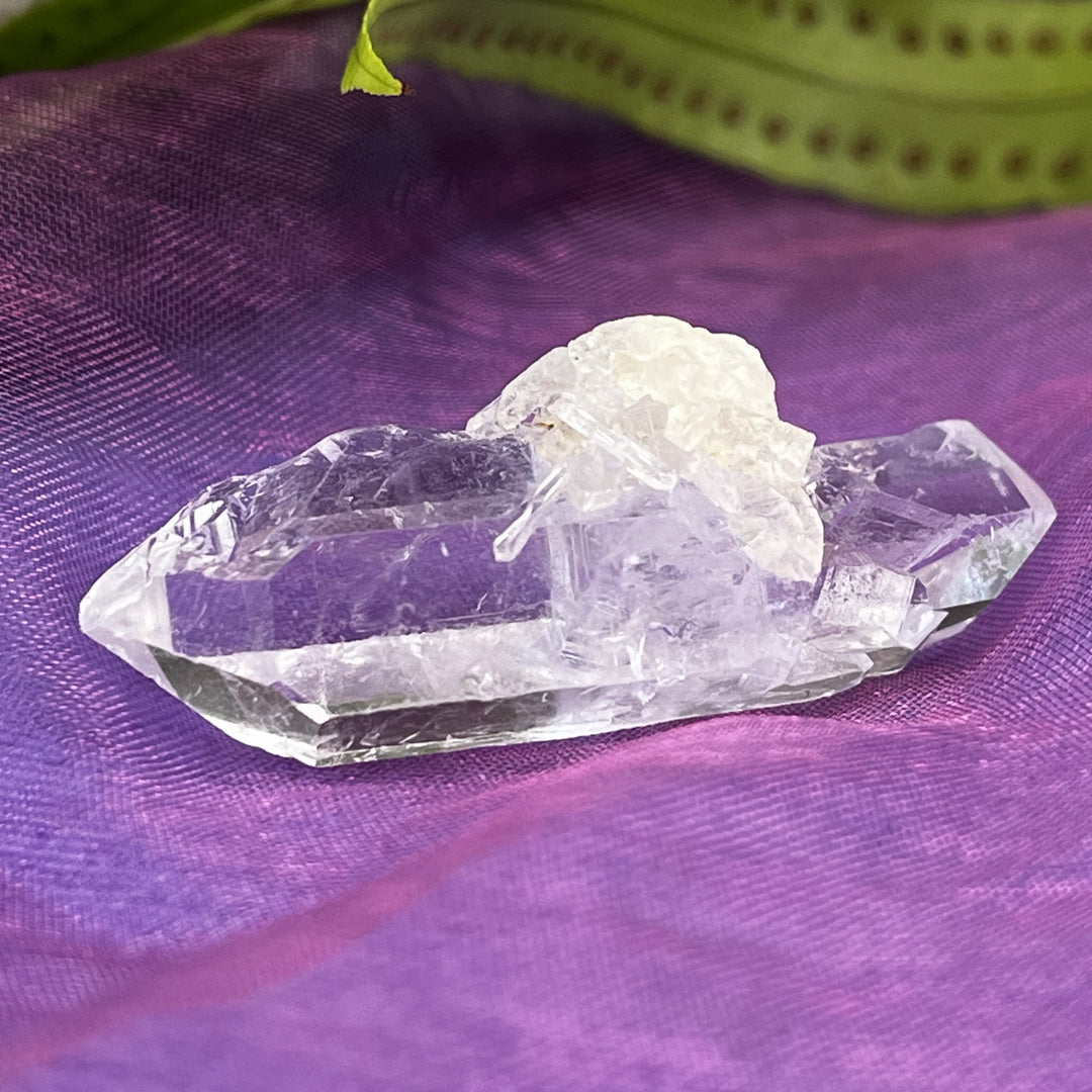 Point Clear Quartz Double Terminated with Sunburst | Carpe Diem With Remi