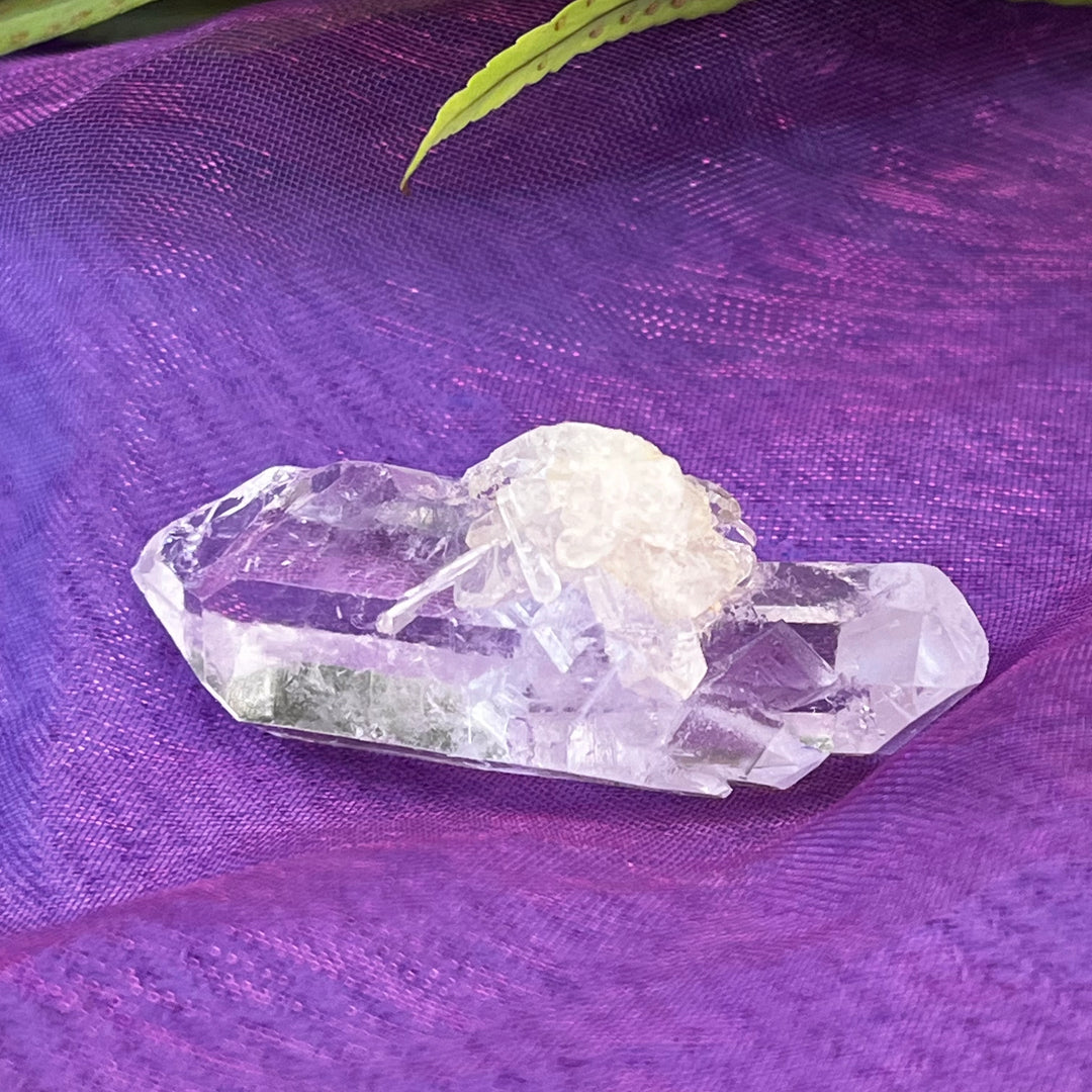 Point Clear Quartz Double Terminated with Sunburst | Carpe Diem With Remi