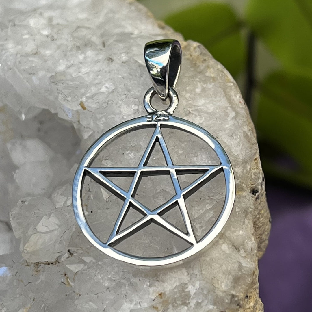 Pendant Pentagram Round 2.7 cm