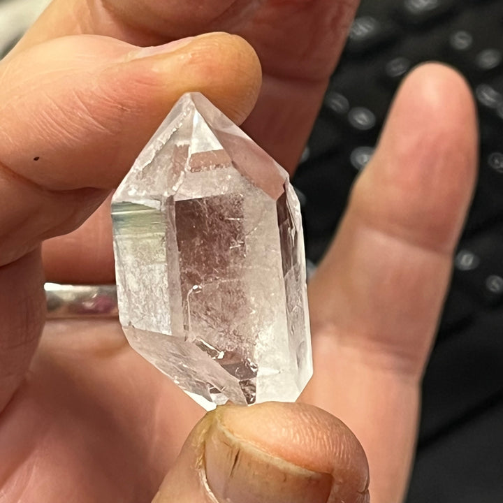 Point Clear Quartz Double Terminated Twin | Carpe Diem With Remi