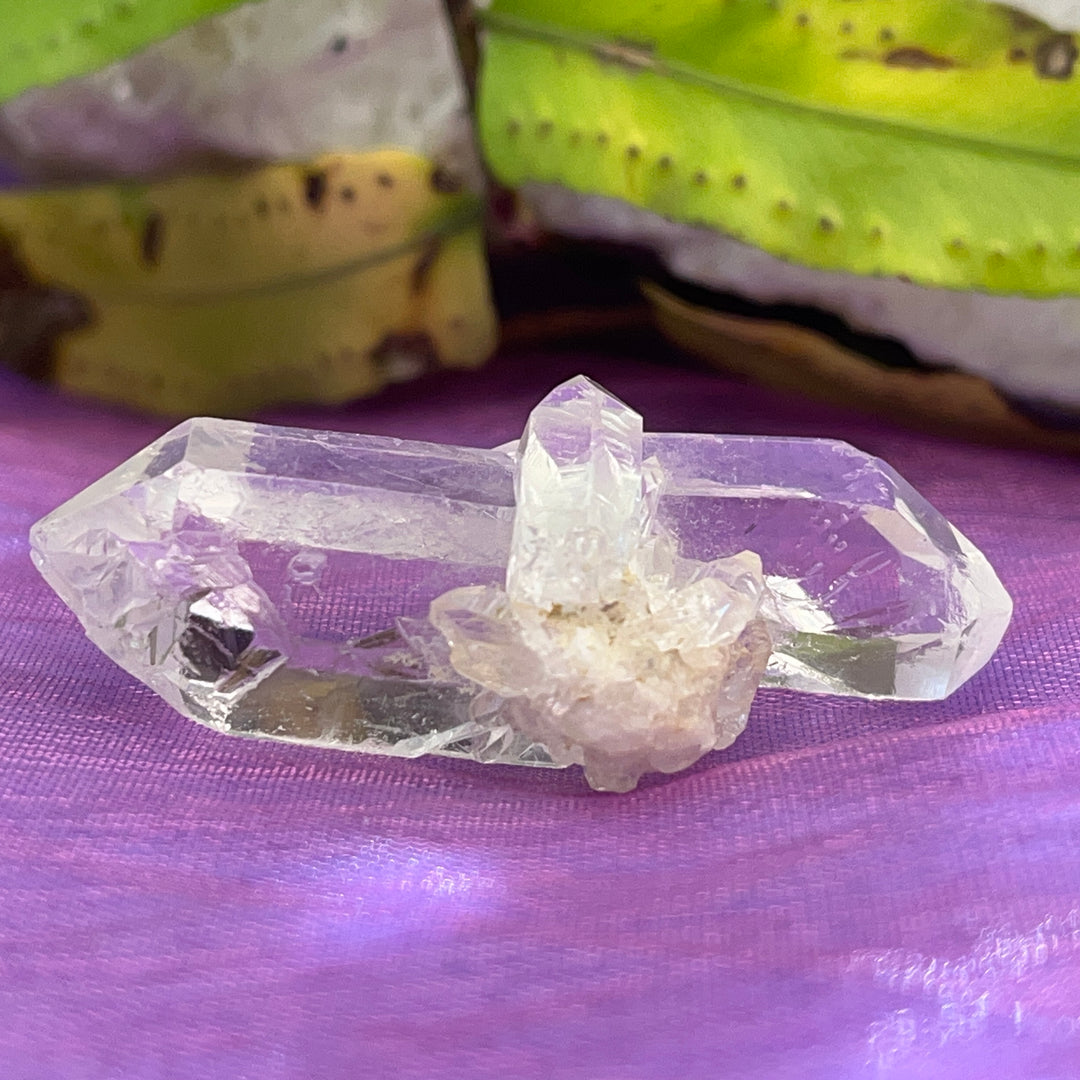 Point Clear Quartz with Sunburst Double Terminated | Carpe Diem With Remi