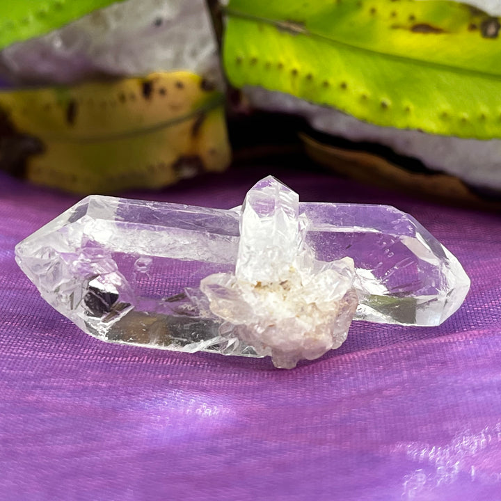 Point Clear Quartz with Sunburst Double Terminated | Carpe Diem With Remi