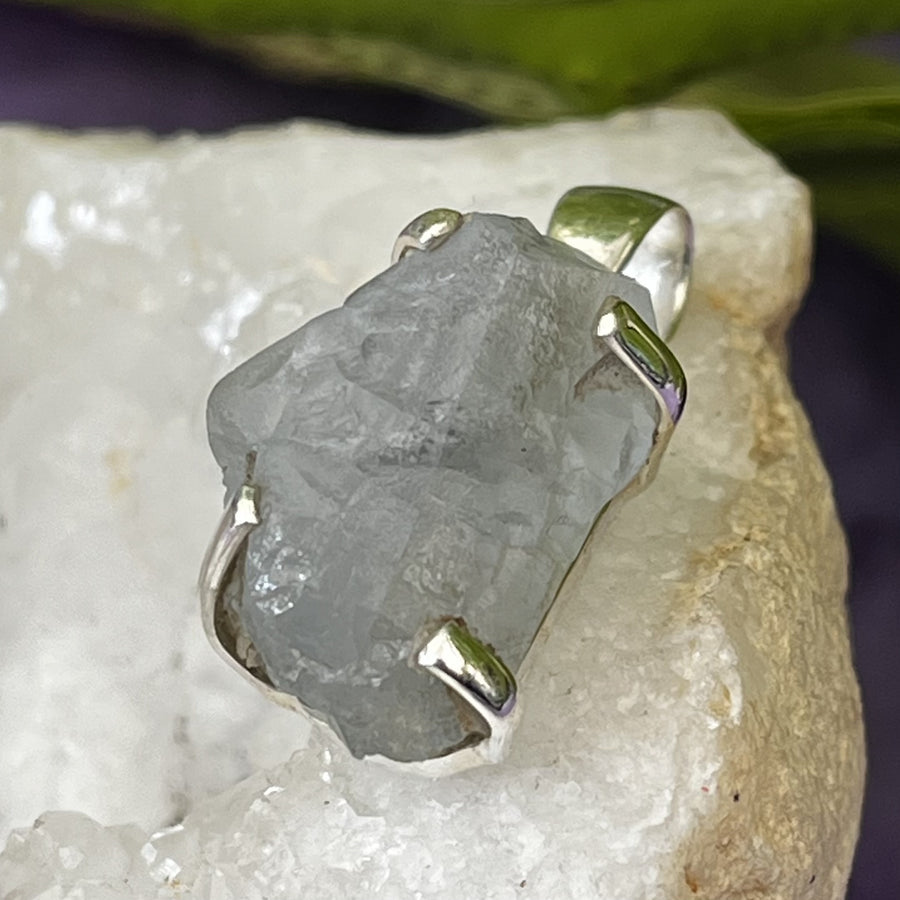 Pendant Celestite Raw 3.4 cm | Carpe Diem With Remi