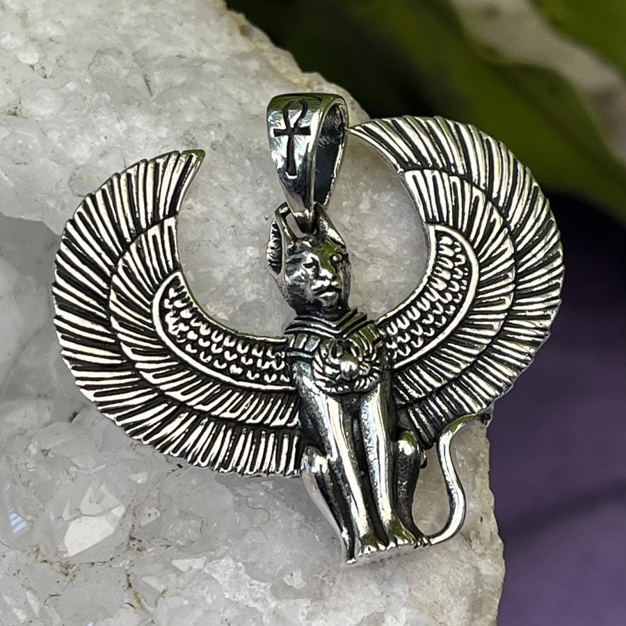 Pendant Bast Egyptian 3.2 cm | Carpe Diem With Remi