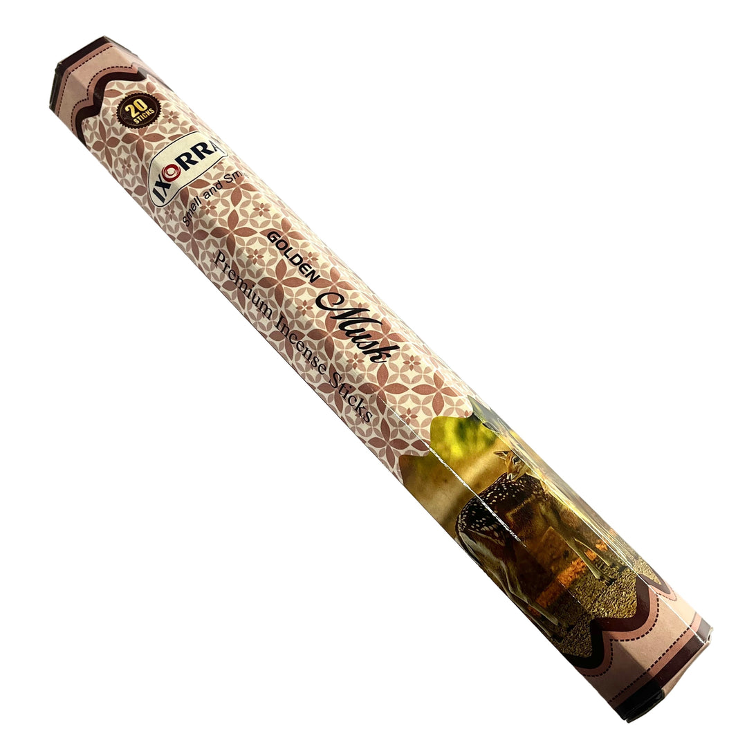 Ixorra Hex Golden Musk Incense Sticks 20g