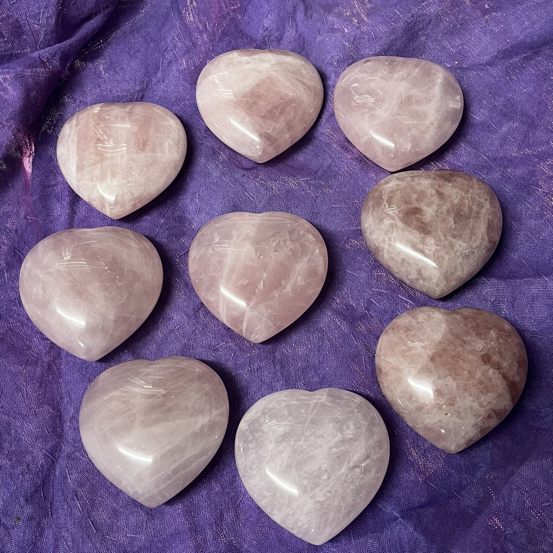 Heart Rose Quartz 4.5 cm | Carpe Diem With Remi