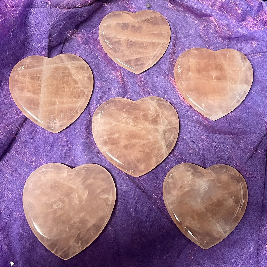 Heart Rose Quartz 8.6 cm | Carpe Diem With Remi