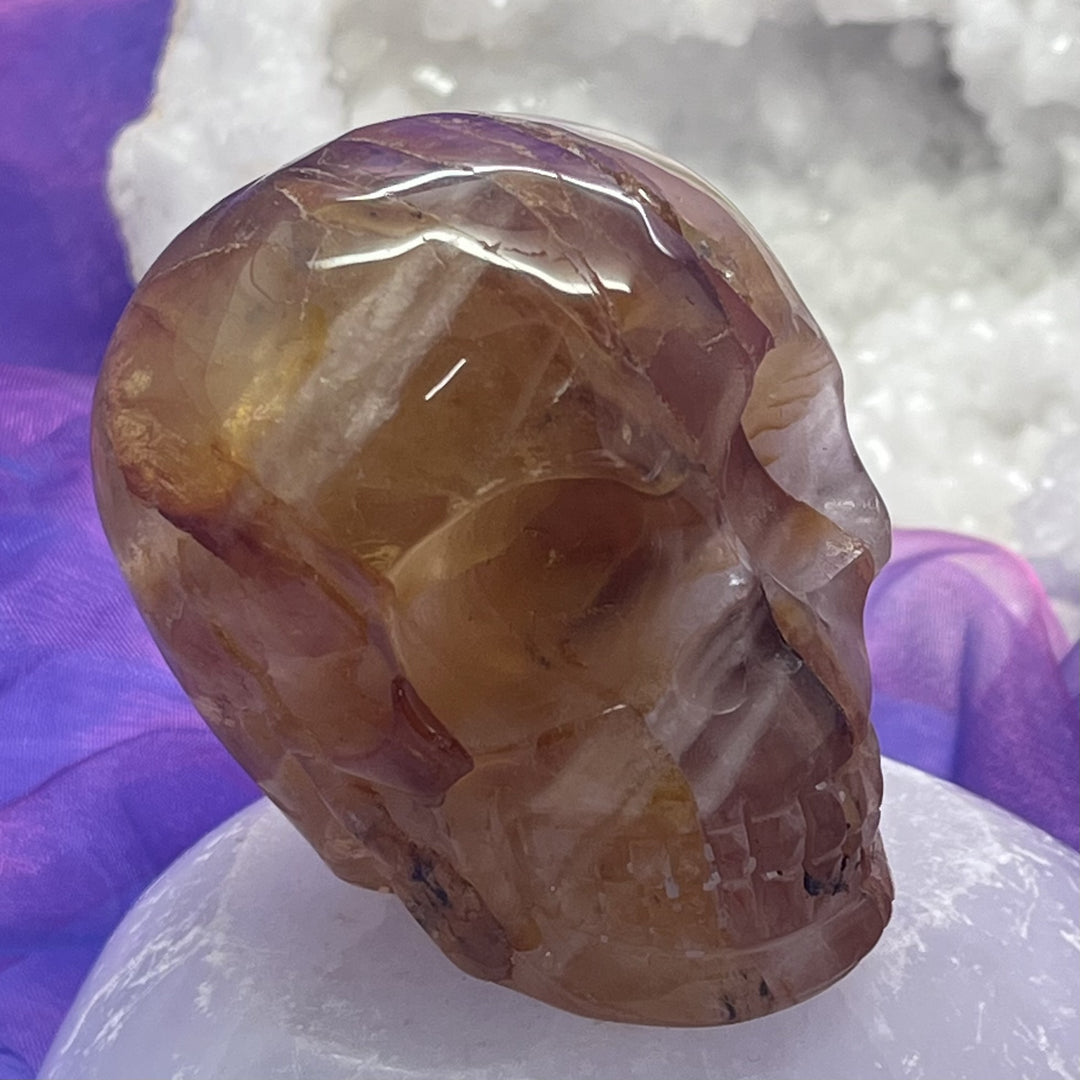 Skull Golden Healer 6.8 cm