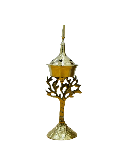 Incense Burner Tree of Life Brass | Carpe Diem with Remi