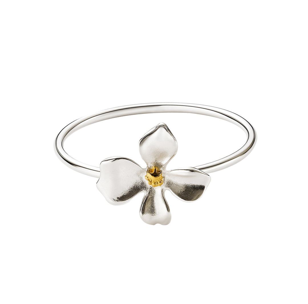 Ring Flower Gold Centre