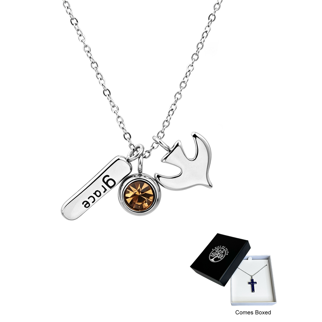 Necklace and Filigree Cross Gifts of Faith