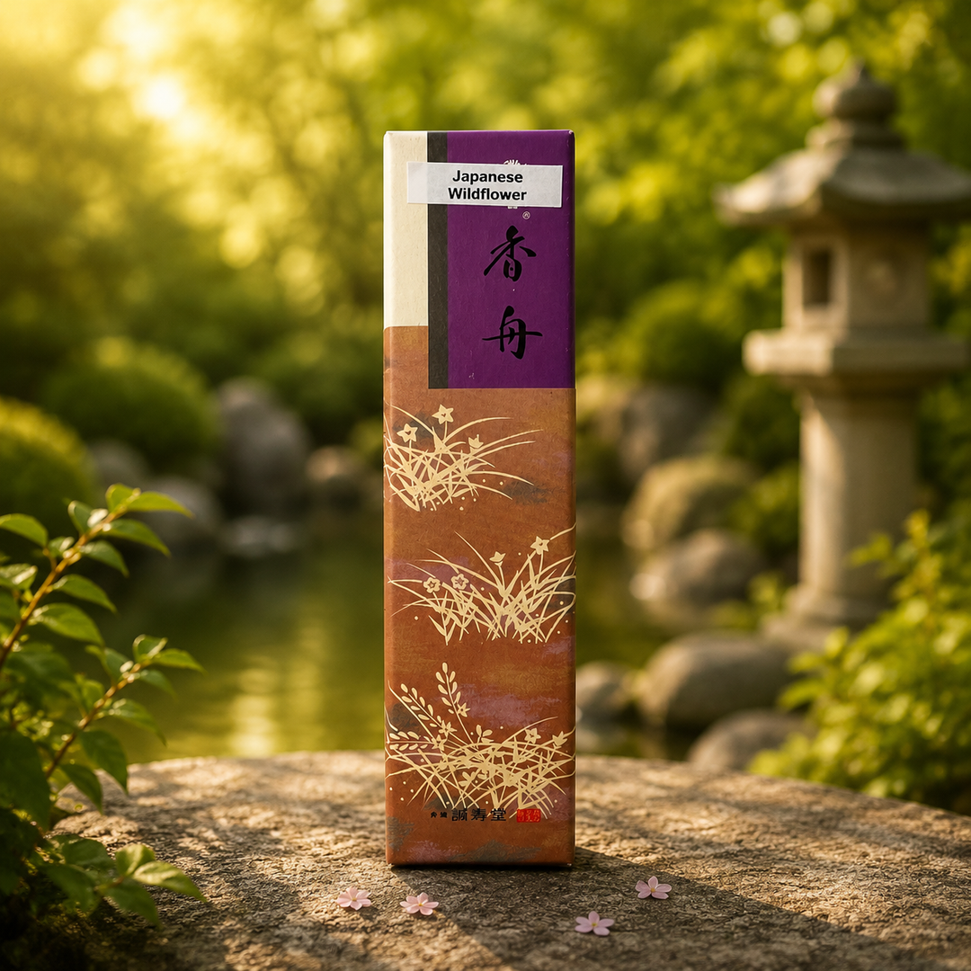 Japanese Incense Wildflower Kosyu Smokeless | Carpe Diem With Remi