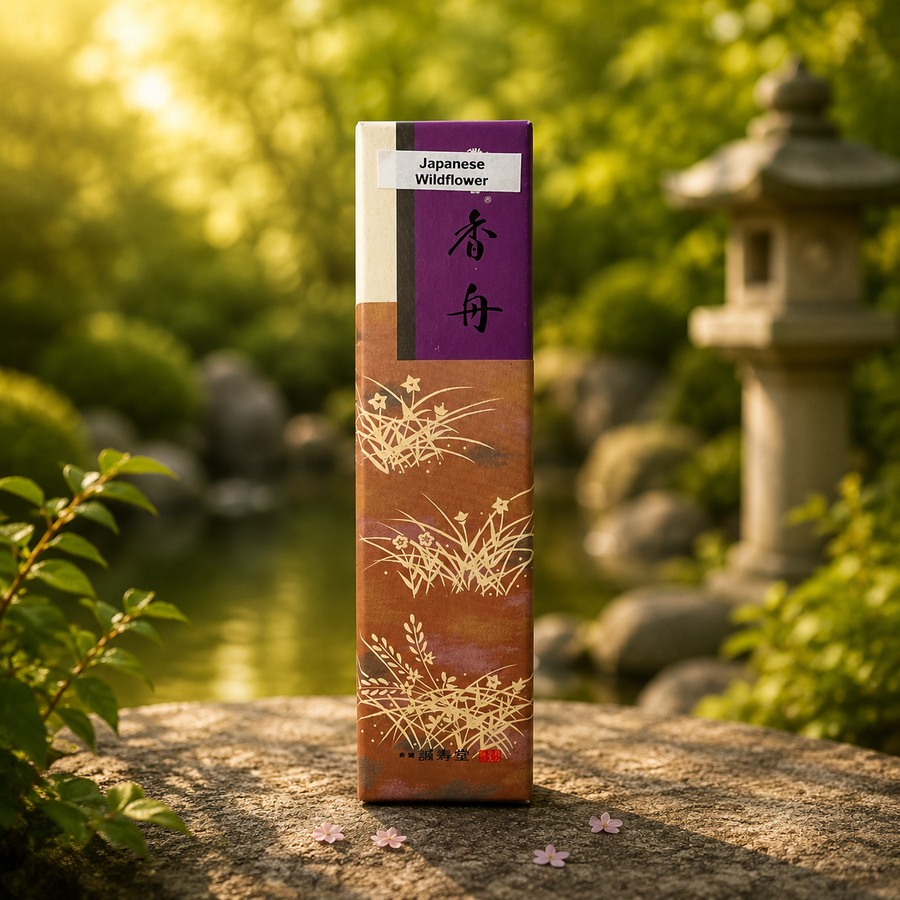 Japanese Incense Wildflower Kosyu Smokeless | Carpe Diem With Remi
