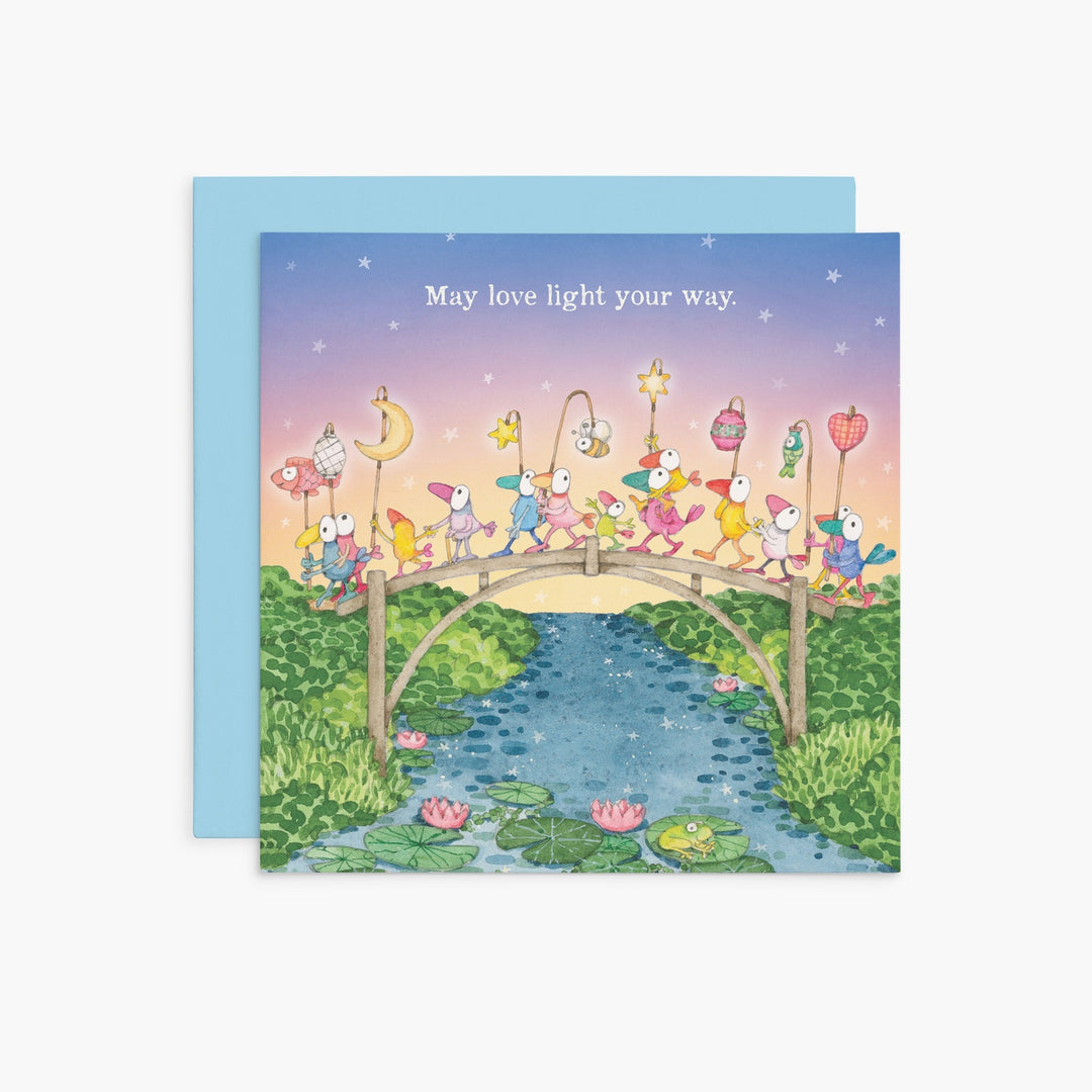 Card May Love Light Your Way