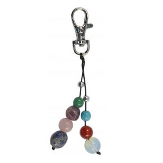Keyring Chakra Bead