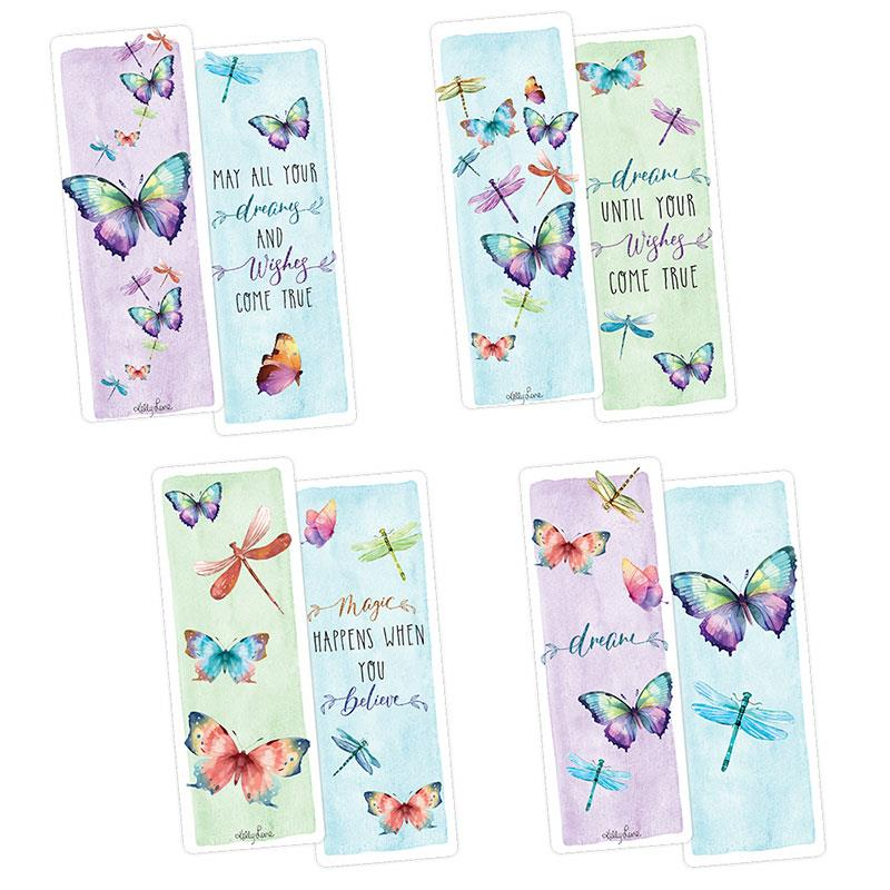 Bookmark Butterflies and Dragonflies 3D | Carpe Diem With Remi