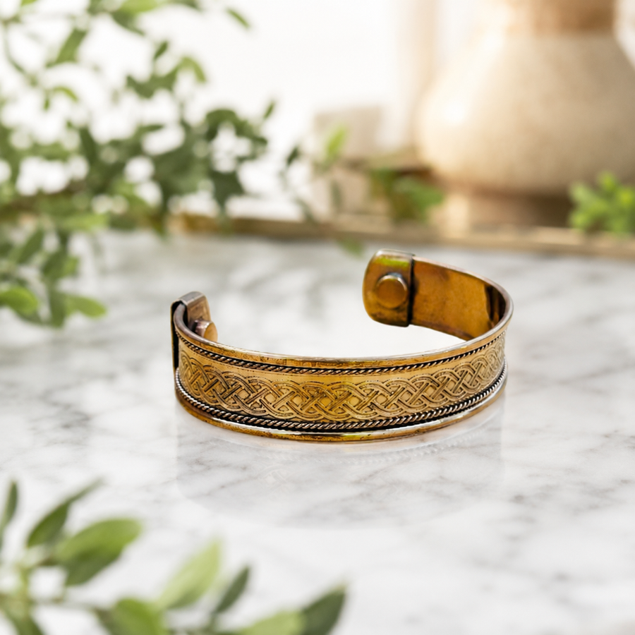 Bracelet Copper Celtic Thick | Carpe Diem With Remi