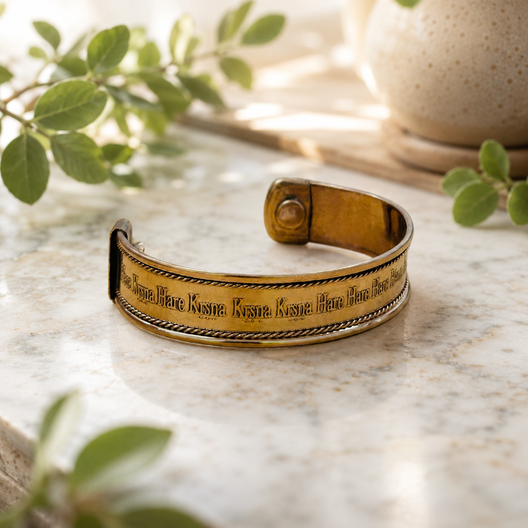 Bracelet Copper Hare Krishna | Carpe Diem With Remi
