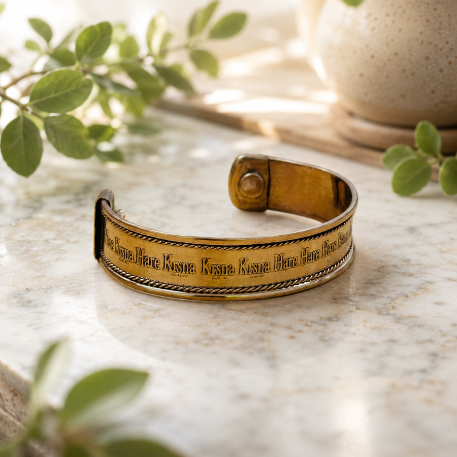 Bracelet Copper Hare Krishna | Carpe Diem With Remi