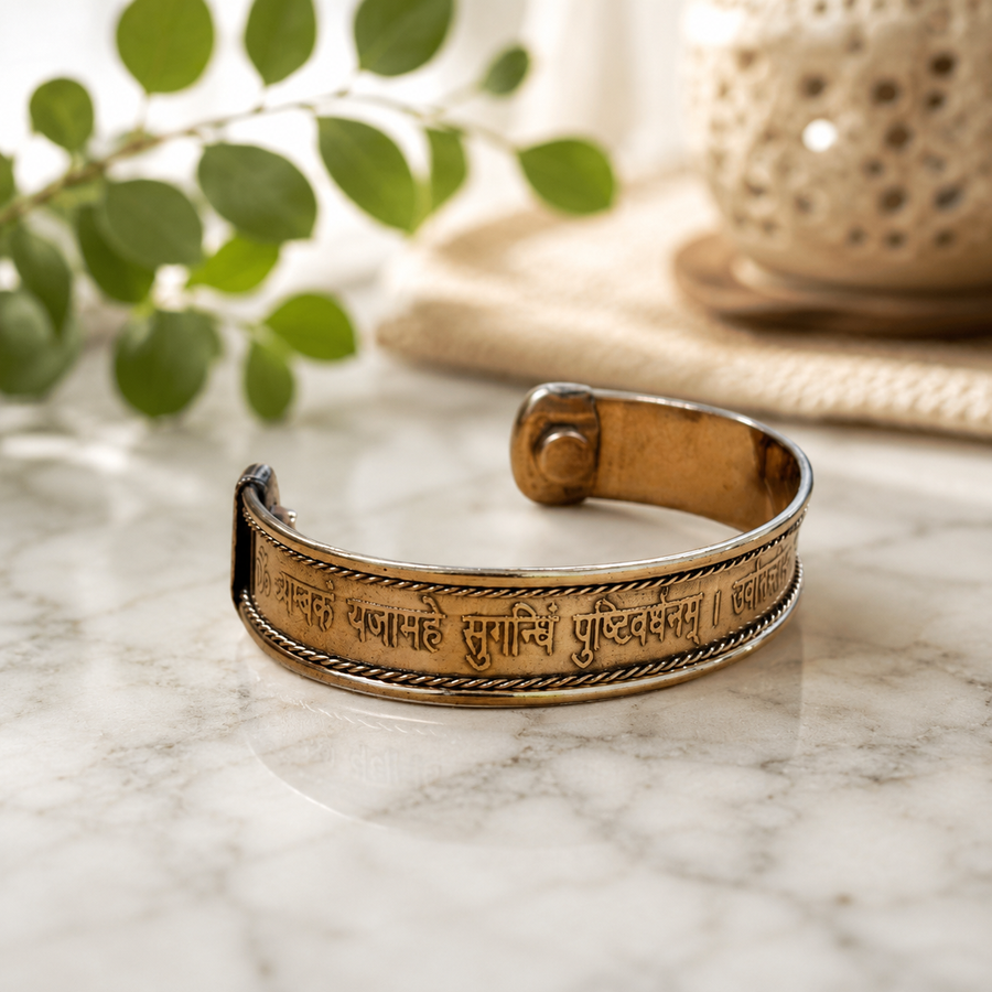 Bracelet Copper Mantra Thick | Carpe Diem With Remi