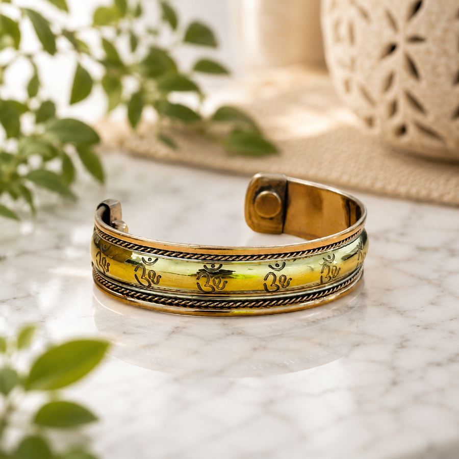 Bracelet Copper Om Thick | Carpe Diem With Remi