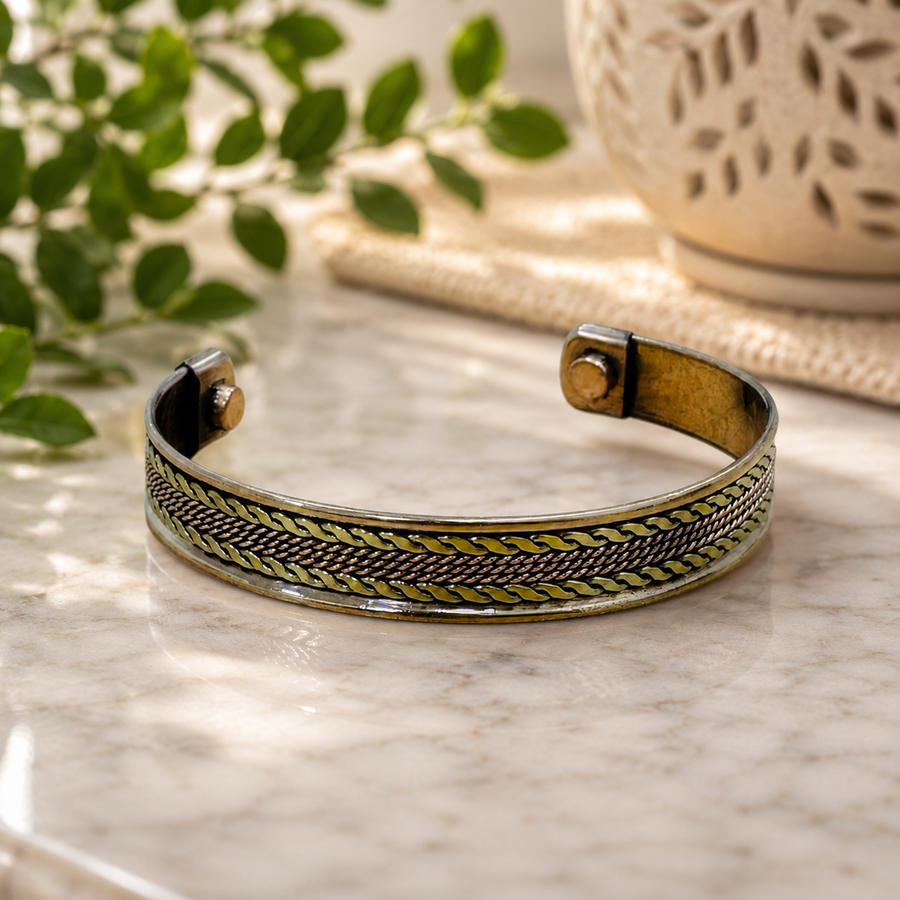 Bracelet Copper Braid Magnetic | Carpe Diem With Remi