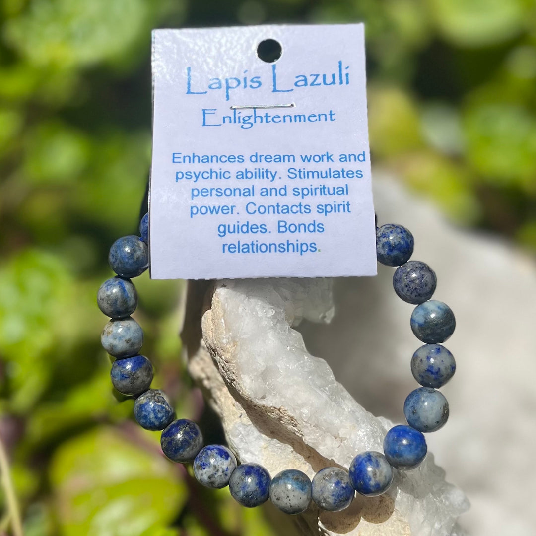 Bracelet Lapis Lazuli 8mm Beads